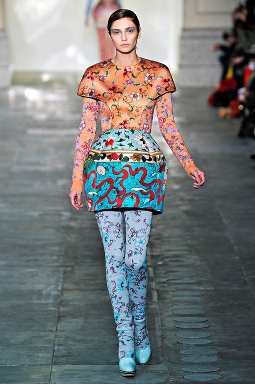 Wearable Trends: Mary Katrantzou Fall 2011 RTW, London Fashion Week